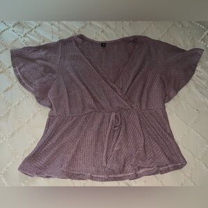 SHEIN V-neck babydoll top size 2XL